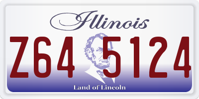IL license plate Z645124