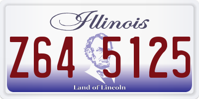 IL license plate Z645125