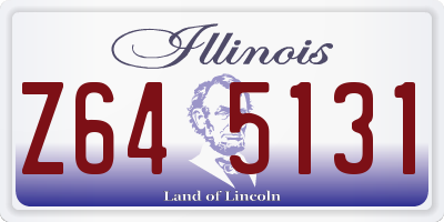 IL license plate Z645131