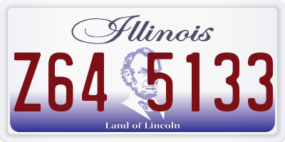 IL license plate Z645133
