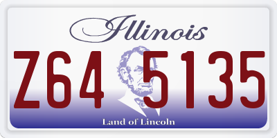 IL license plate Z645135