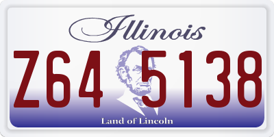 IL license plate Z645138