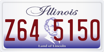 IL license plate Z645150
