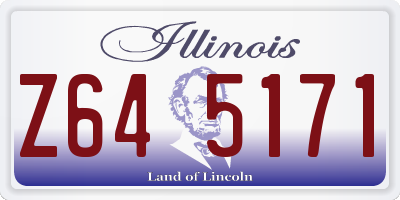 IL license plate Z645171
