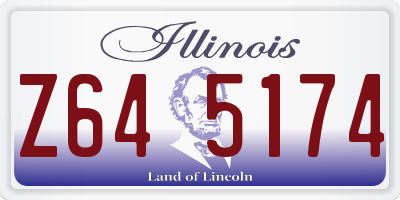 IL license plate Z645174