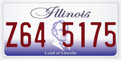 IL license plate Z645175