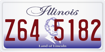 IL license plate Z645182