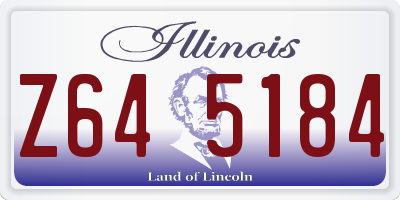 IL license plate Z645184