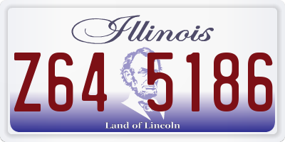 IL license plate Z645186