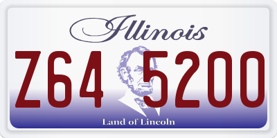 IL license plate Z645200
