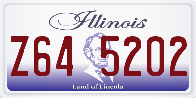 IL license plate Z645202