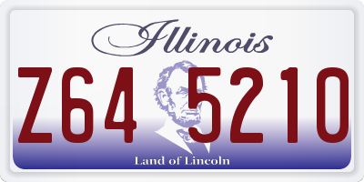 IL license plate Z645210