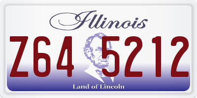 IL license plate Z645212