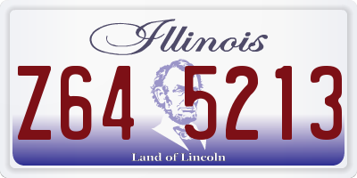 IL license plate Z645213