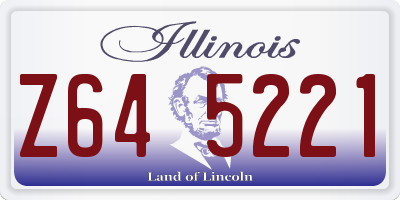 IL license plate Z645221