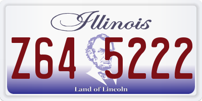 IL license plate Z645222