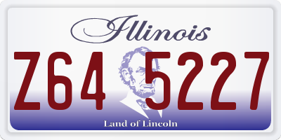 IL license plate Z645227