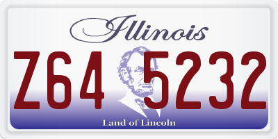 IL license plate Z645232