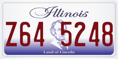 IL license plate Z645248