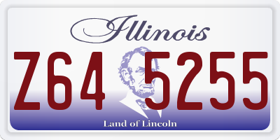 IL license plate Z645255