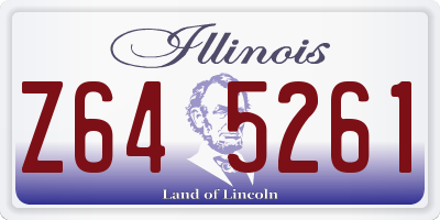 IL license plate Z645261