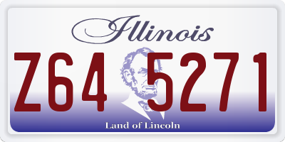 IL license plate Z645271