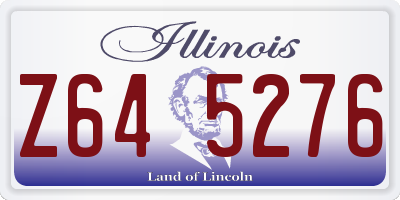 IL license plate Z645276