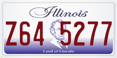 IL license plate Z645277