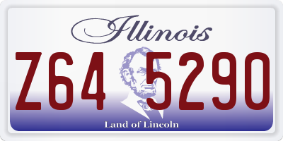 IL license plate Z645290