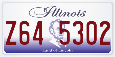IL license plate Z645302