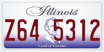 IL license plate Z645312