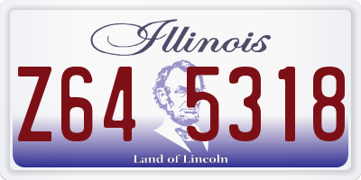 IL license plate Z645318
