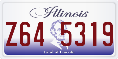 IL license plate Z645319