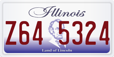 IL license plate Z645324
