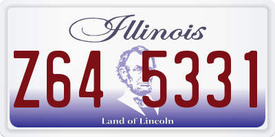 IL license plate Z645331