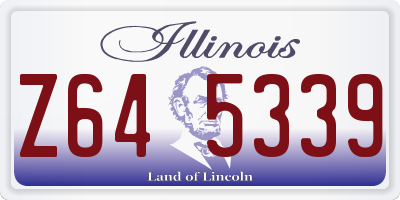 IL license plate Z645339