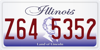 IL license plate Z645352