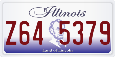 IL license plate Z645379