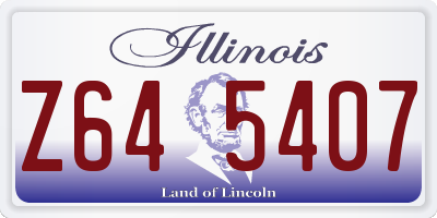 IL license plate Z645407