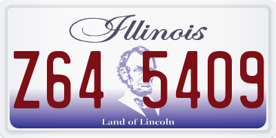 IL license plate Z645409