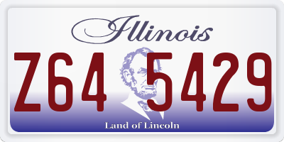 IL license plate Z645429