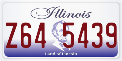 IL license plate Z645439