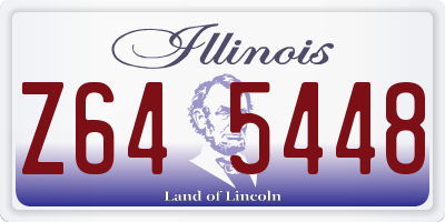 IL license plate Z645448