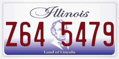 IL license plate Z645479