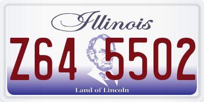 IL license plate Z645502