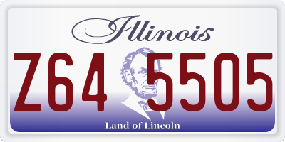 IL license plate Z645505