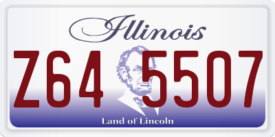 IL license plate Z645507