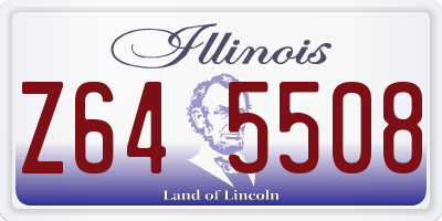 IL license plate Z645508
