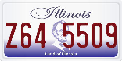 IL license plate Z645509