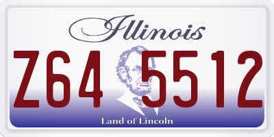 IL license plate Z645512